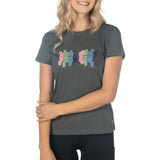 HKM Ladies T-shirt -Mirror- #colour_grey-green