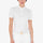 Equestro Women's Slim Fit Zipped Competition Polo Shirt In Perforated Fabric #colour_fucsia-white