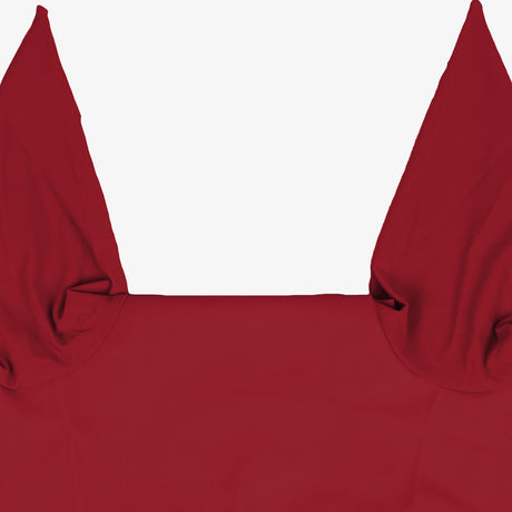 Equestro Fly Veil Stretch Technical Fabric With Logo #colour_burgundy