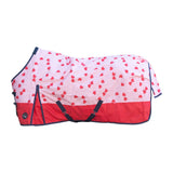 HKM 600D 100g Filling Turnout Rug -Lollipop- #colour_rose-red