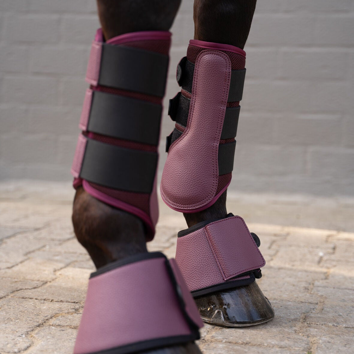 HKM Protection Boots -Comfort Breath- #colour_bordeaux