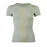 HKM Functional Short Sleeve Shirt -Limone- #colour_sage