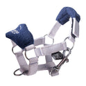 HKM Head Collar Set -Cuddle Horse- #colour_grey-blue