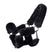 HKM Head Collar with Faux Fur -Hobby Horsing- #colour_black