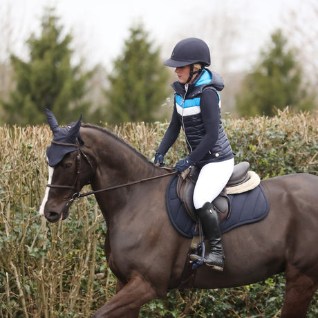 Coldstream Edrom Close Contact Saddle Pad #colour_navy