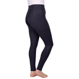 Hy Equestrian Melton Flex Riding Tights #colour_dark-navy