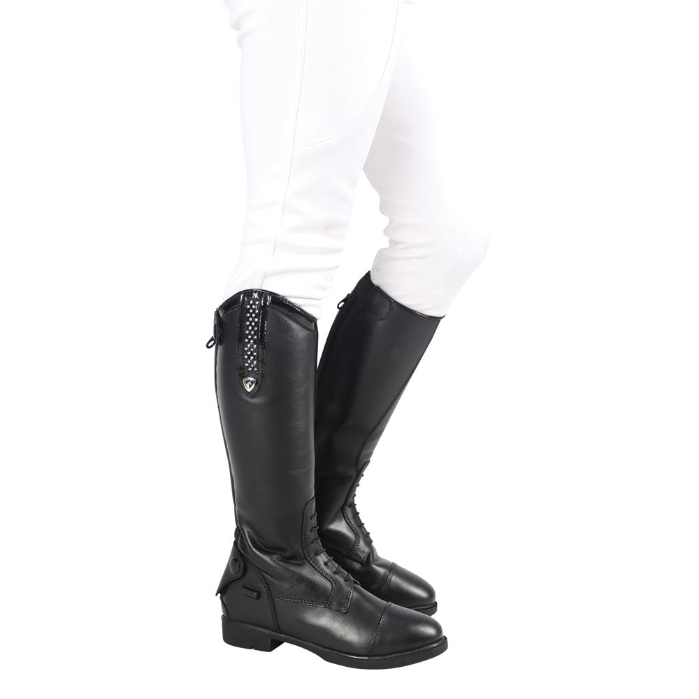 Hy Equestrian Arnara Children's Riding Boot #colour_black