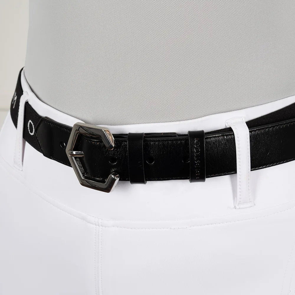 Coldstream Ettrick Elasticated Belt #colour_black