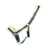 Hy Equestrian Luxury Faux Fur Head Collar #colour_forest-green