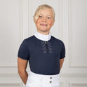 Coldstream Next Generation Harthill Diamante Show Shirt #colour_navy