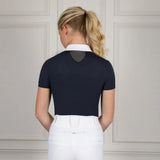 Coldstream Hermitage Diamante Show Shirt #colour_navy