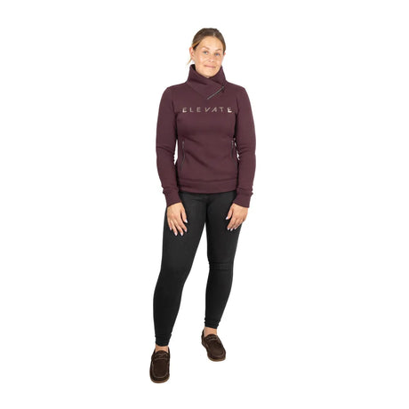 Hy Equestrian Elevate Style Cross Neck Jumper