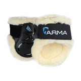 Shires ARMA Carbon SupaFleece Fetlock Boots #colour_black