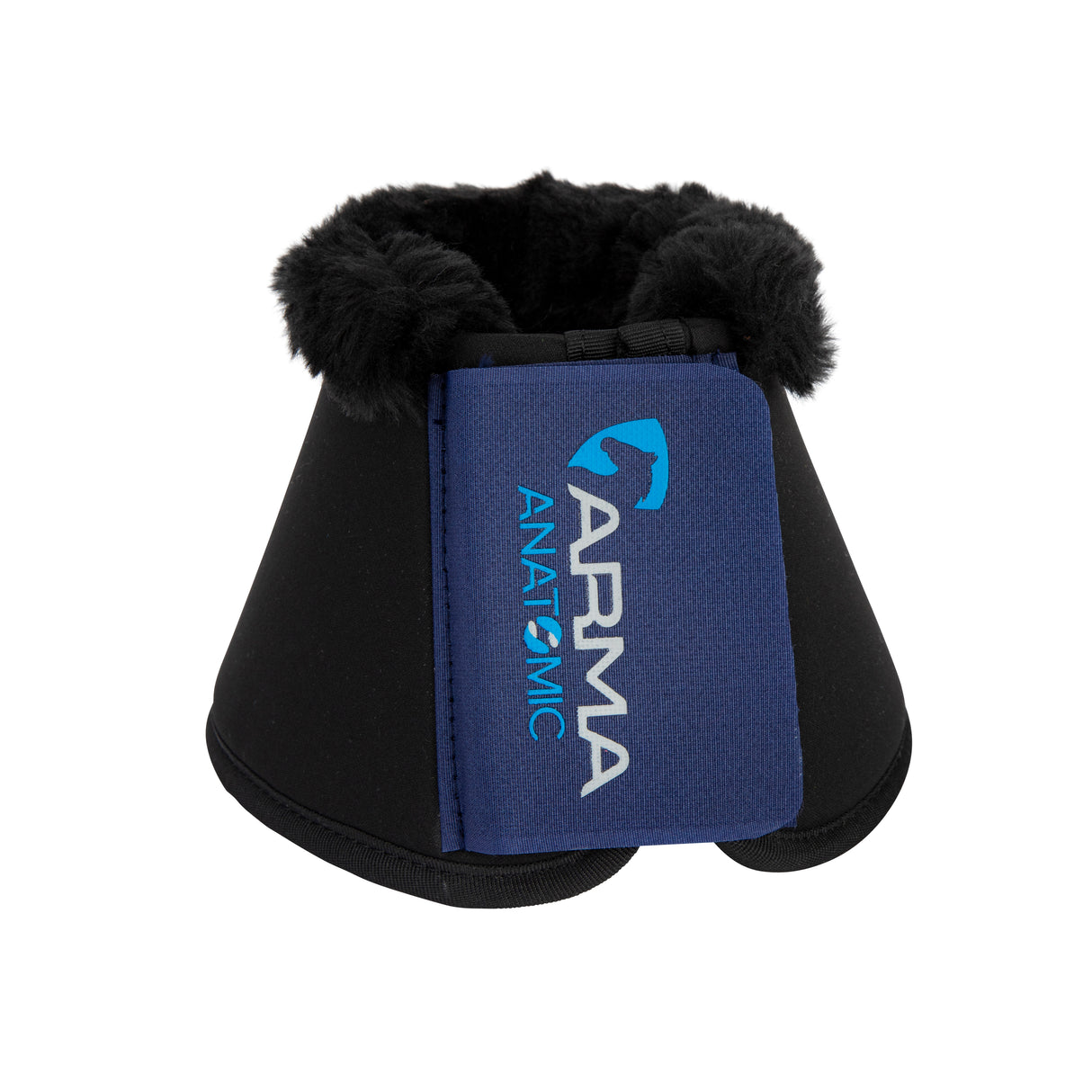 Shires ARMA SupaFleece Neoprene Over Reach Boots #colour_navy