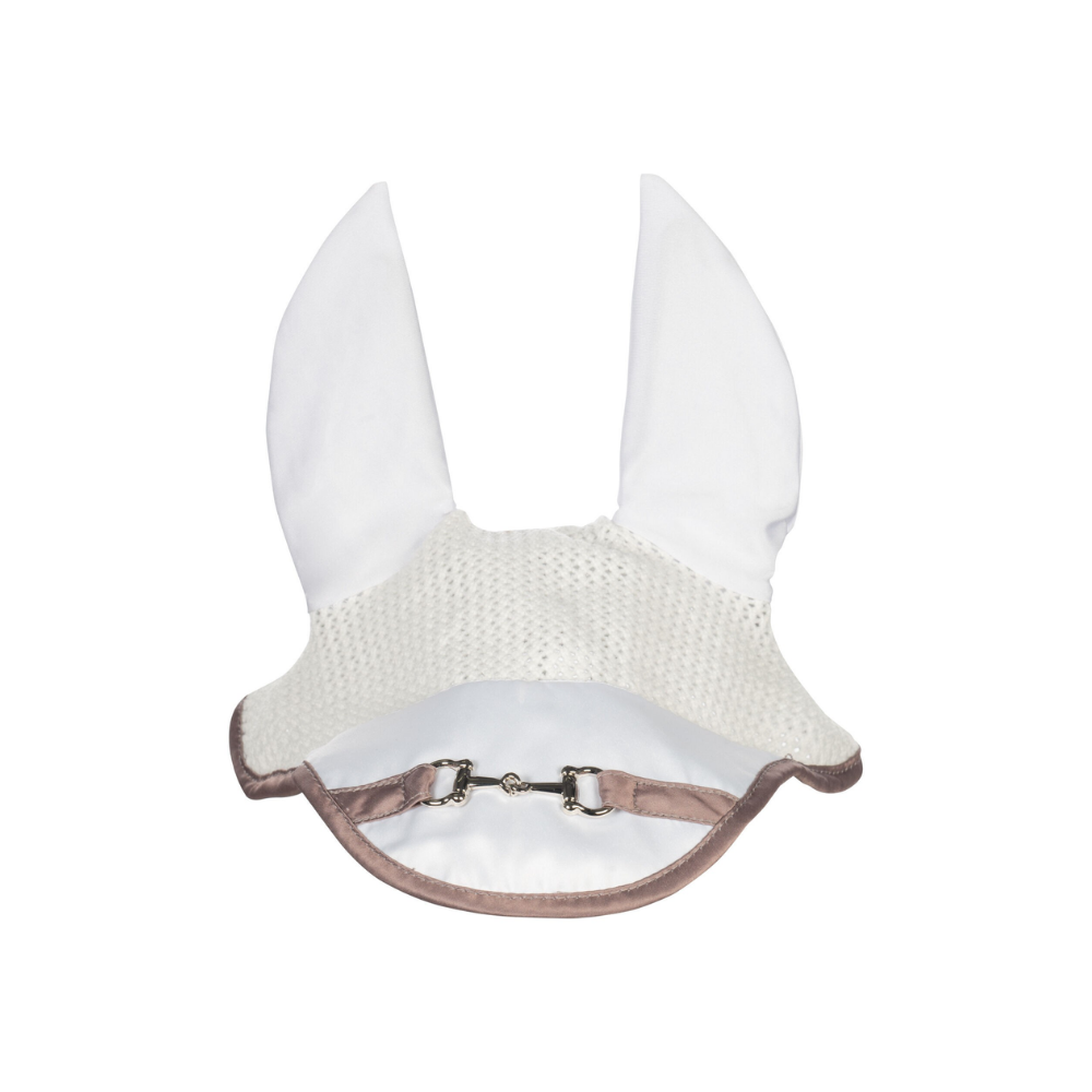 HKM Ear Bonnet -Golden Bit- #colour_white