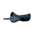 KM Elite Teddy Soft Half Pad #colour_black-black