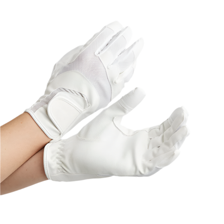 Montar 2nd Skin Tech Mesh with Touch Gloves #colour_white