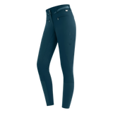 E.L.T Ladies Maja Glam Curved High Waist Breeches #colour_petrol-blue