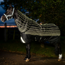 Horseware Ireland Amigo 1200D FieldSafe Reflectech Plus 0g Turnout Rug #colour_black-reflective-black