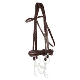 Stubben Switch with Slide/Lock Snaffle Bridle #colour_ebony-ebony