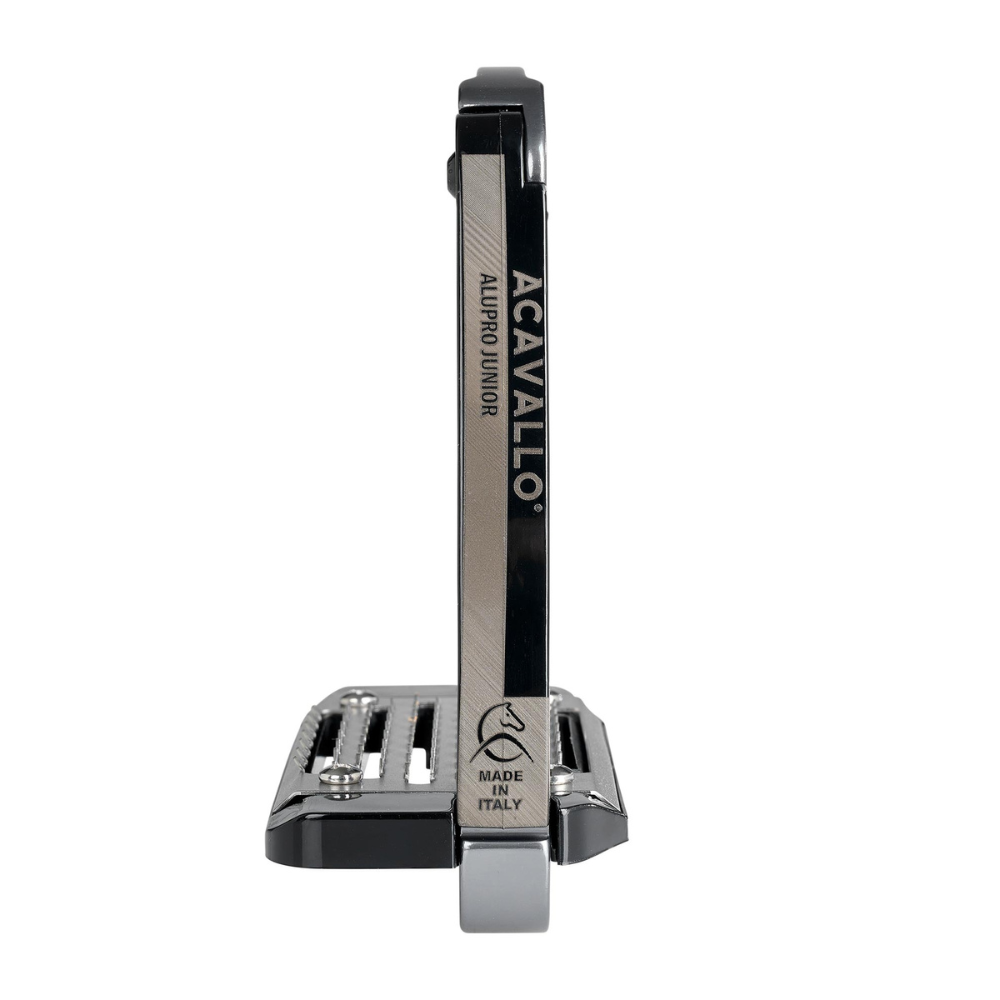 Acavallo Arena Junior Stirrups #colour_titanium