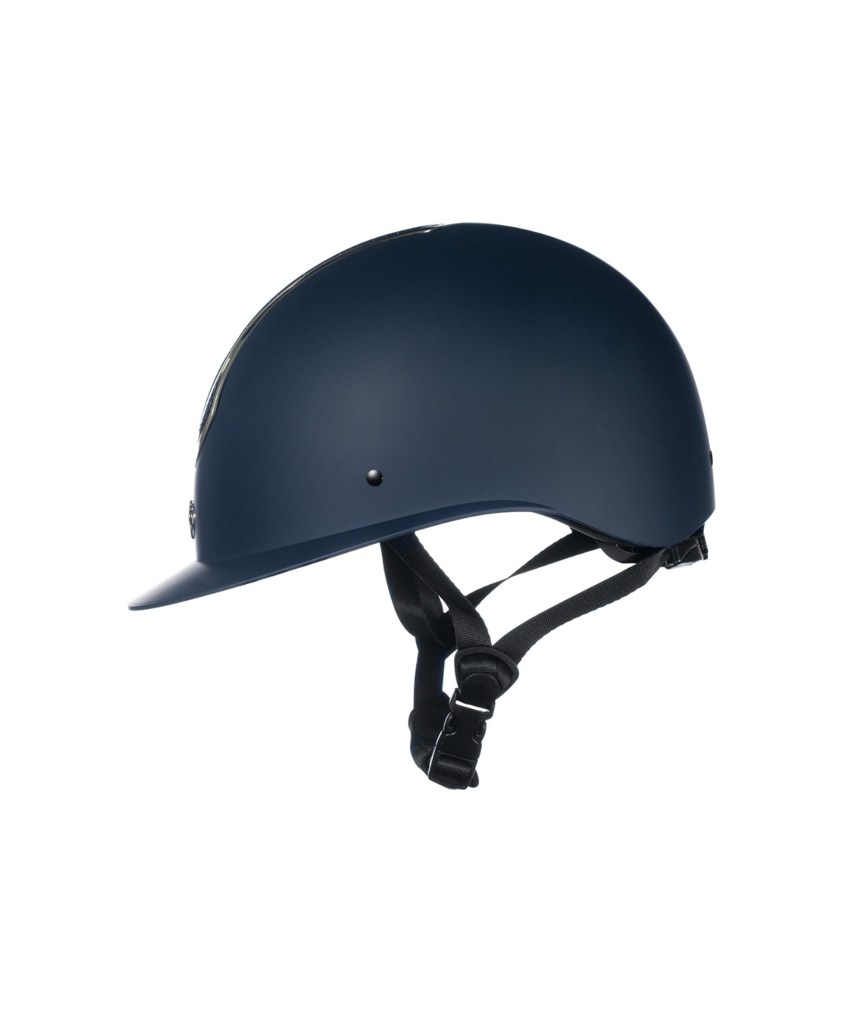 HKM Riding Helmet -Illusion- #colour_deep-blue-gold