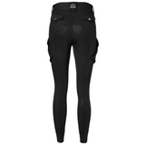 Mountain Horse Estelle Cargo Full Seat Breeches #colour_black