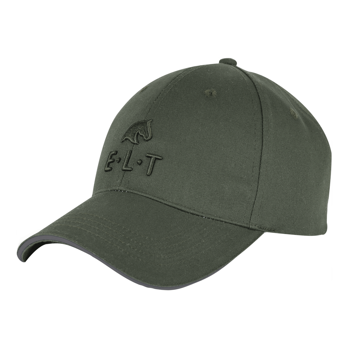 ELT Baseball Cap #colour_dark-olive