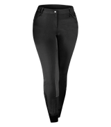 E.L.T Ladies Dahlia Silicone Riding Breeches #colour_black