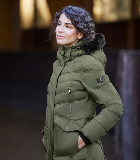 ELT Saphira Riding Jacket #colour_olive