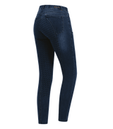 E.L.T Ladies Luna Jeans Breeches #colour_dark-blue