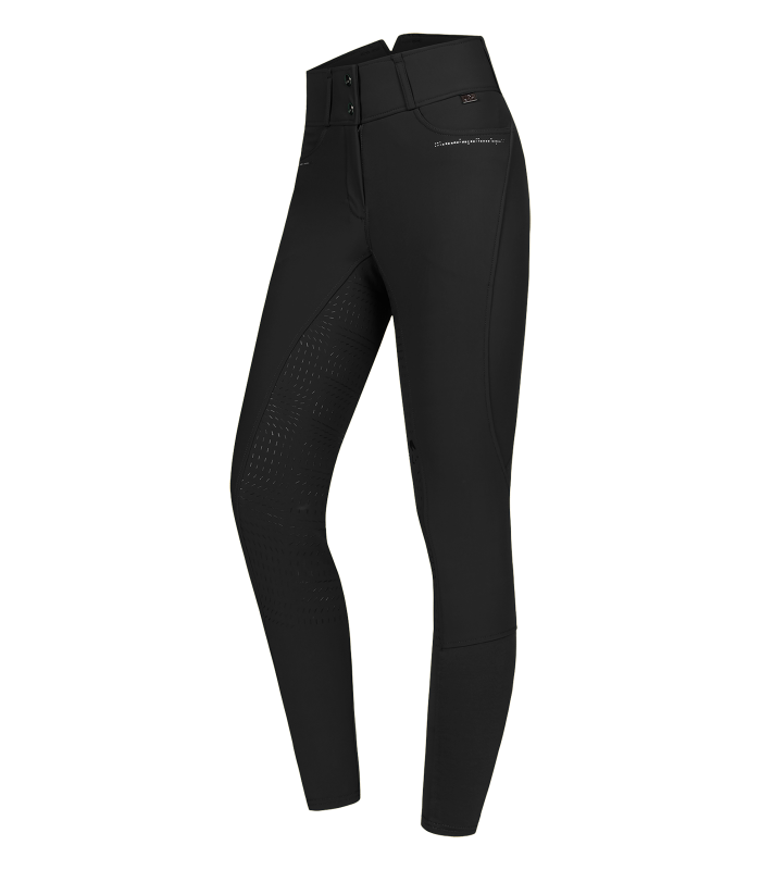 E.L.T Ladies Mathilda Glam High Waist Breeches #colour_black