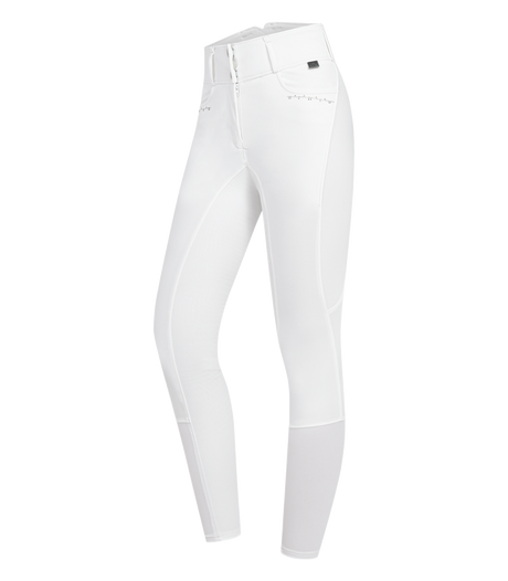 E.L.T Ladies Mathilda Glam High Waist Breeches #colour_white