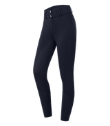 E.L.T Essential Ladies High Waist Silicone Breeches #colour_deep-blue