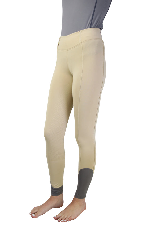 Hy Sport Active Riding Tights #colour_beige-pencil-point-grey