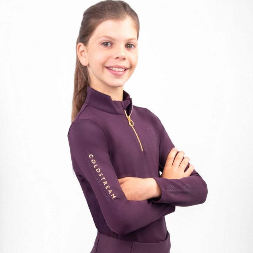 Coldstream Next Generation Ednam Base Layer #colour_mulberry-purple