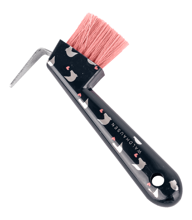 Waldhausen Lucky Hoof Pick Brush #colour_night-blue