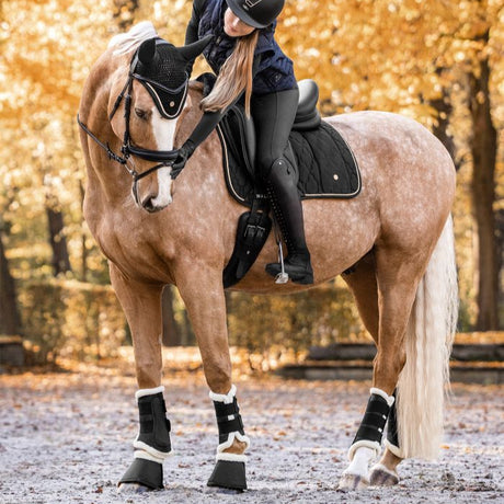 Waldhausen Comfort Dressage Boots #colour_black-natural