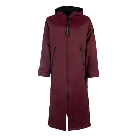 HKM Extra Long Riding Jacket -Julie- #colour_bordeaux