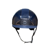 Gatehouse Oxer Regular Peak Riding Hat #colour_navy