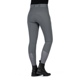 HKM Women's Silicone Full Seat Riding Breeches -Ari Mid Rise- #colour_grey