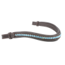 Mackey Baby Blue Sparkle Browband #colour_brown