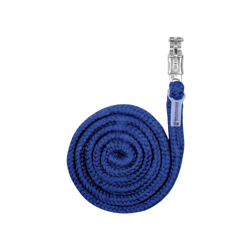 Waldhausen Economic Panic Hook Lead Rope #colour_sapphire-blue