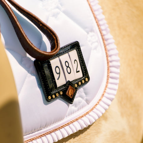 Imperial Riding Show and Glow Competition Number #colour_black-rose-gold