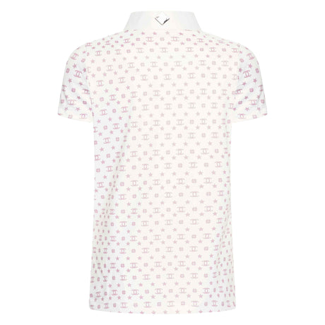 Imperial Riding Children's Roxy Tech Top #Colour_white-pink