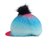 Little Rider Dazzling Diamond Hat Cover #colour_teal-pink