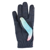 Dazzling Diamond Riding Gloves by Little Rider #colour_teal-pink