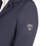 Hy Equestrian Children's Roka Royal Show Jacket #colour_navy-rose-gold