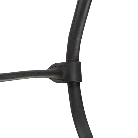 Shires Velociti Lusso Soria Leather Headcollar #colour_black