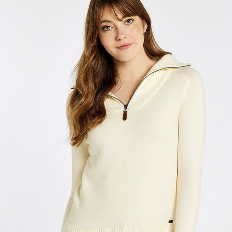 Dubarry Womens Rosmead Sweater #colour_chalk